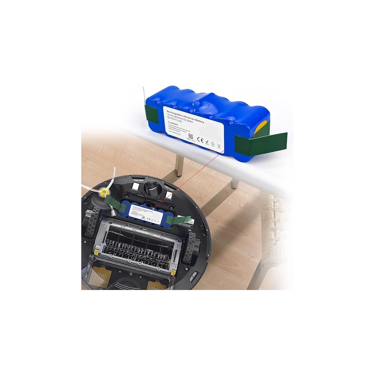 bateria-de-litio-4400mah-para-irobot-roomba-series-500-600-700-800